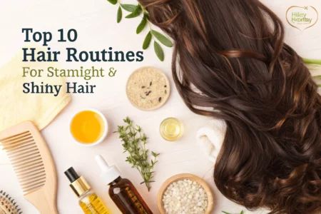 Die Top 10 Haarpflege-Routinen für glänzendes Haar: Experten-Tipps für jeden Haartyp