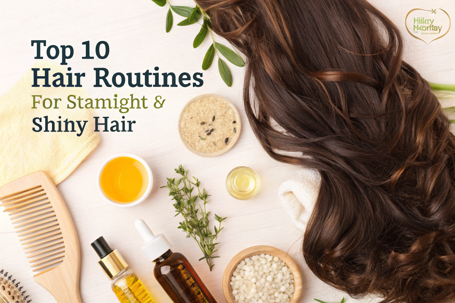Die Top 10 Haarpflege-Routinen für glänzendes Haar: Experten-Tipps für jeden Haartyp