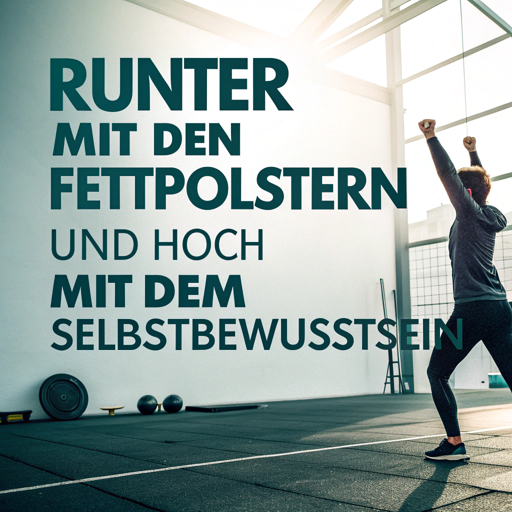 Runter mit den Fettpolstern und hoch mit dem Selbstbewusstsein