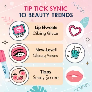 Vom Lip Sync zum Lip Glacé: Die Top 5 TikTok Beauty-Trends, die Dein Make-up-Spiel auf eine neue Stufe heben