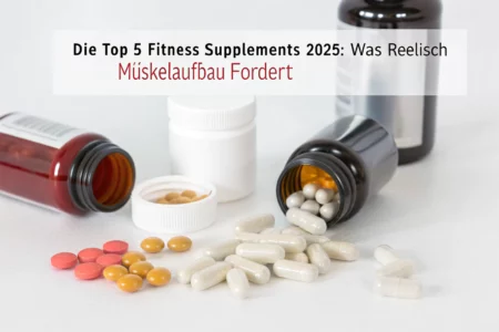 Die Top 5 Fitness-Supplements 2025: Was wirklich Muskelaufbau fördert