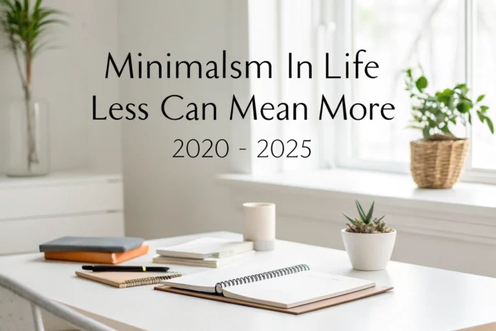 Minimalismus im Leben: Wie Sie durch weniger mehr erreichen 2025